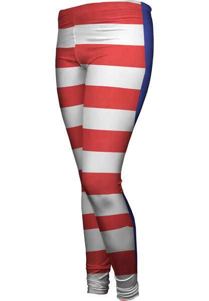 American Flag Womens Leggings