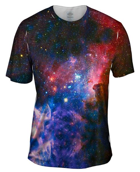 Carina Nebula Space Galaxy Men’s T-Shirt