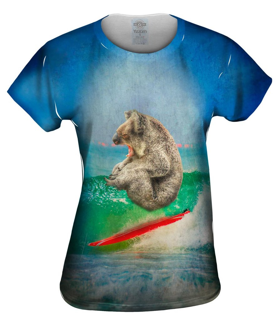Surf_Koala Womens T-shirt