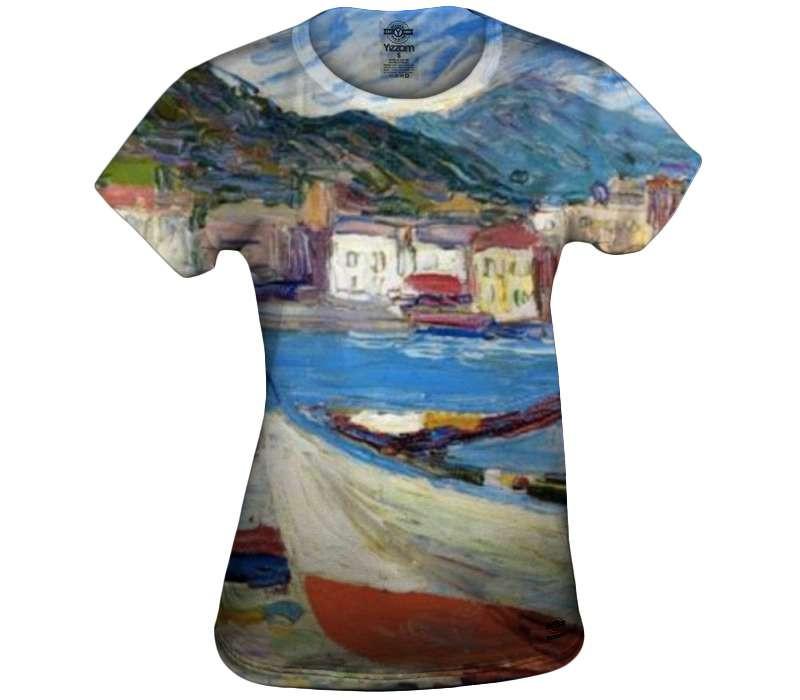 Rapallo Boats - Kandinsky Womens T-shirt