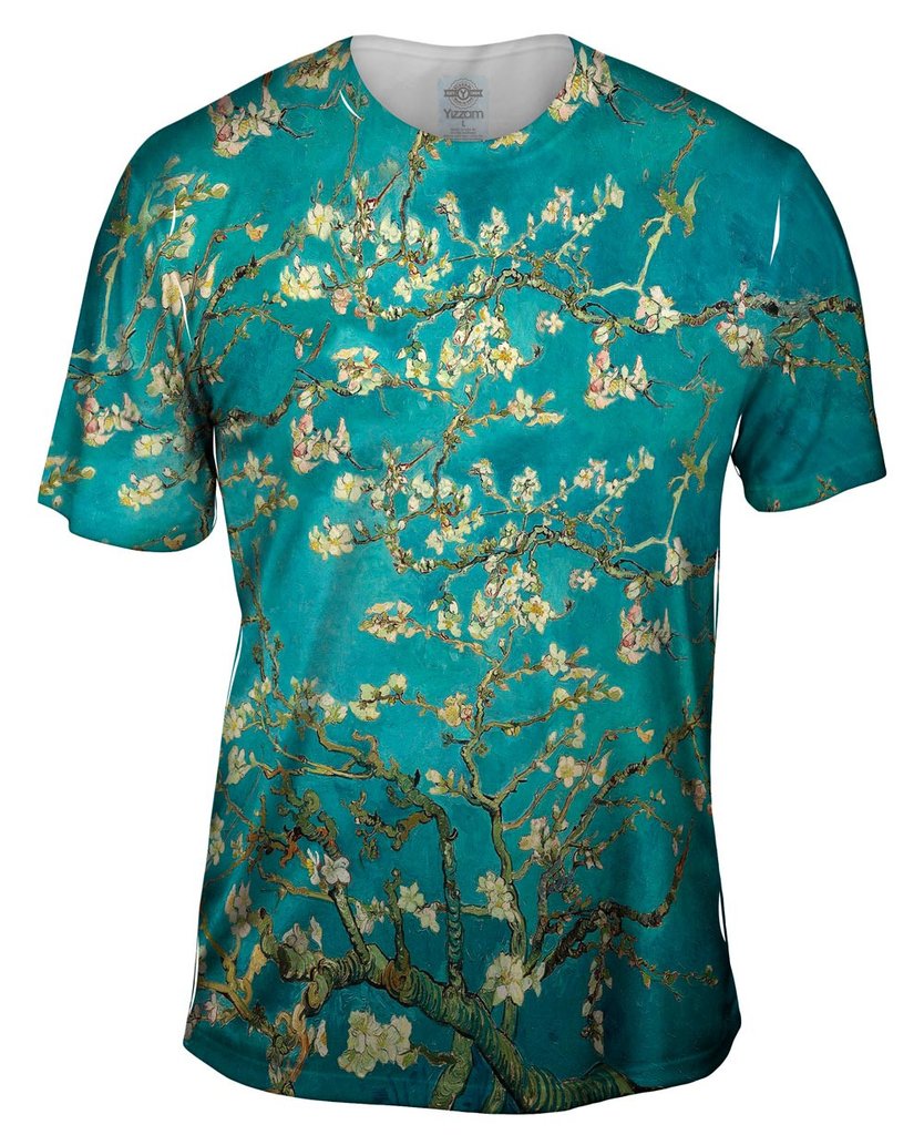 Van Gogh Blossoming Mens Tshirt
