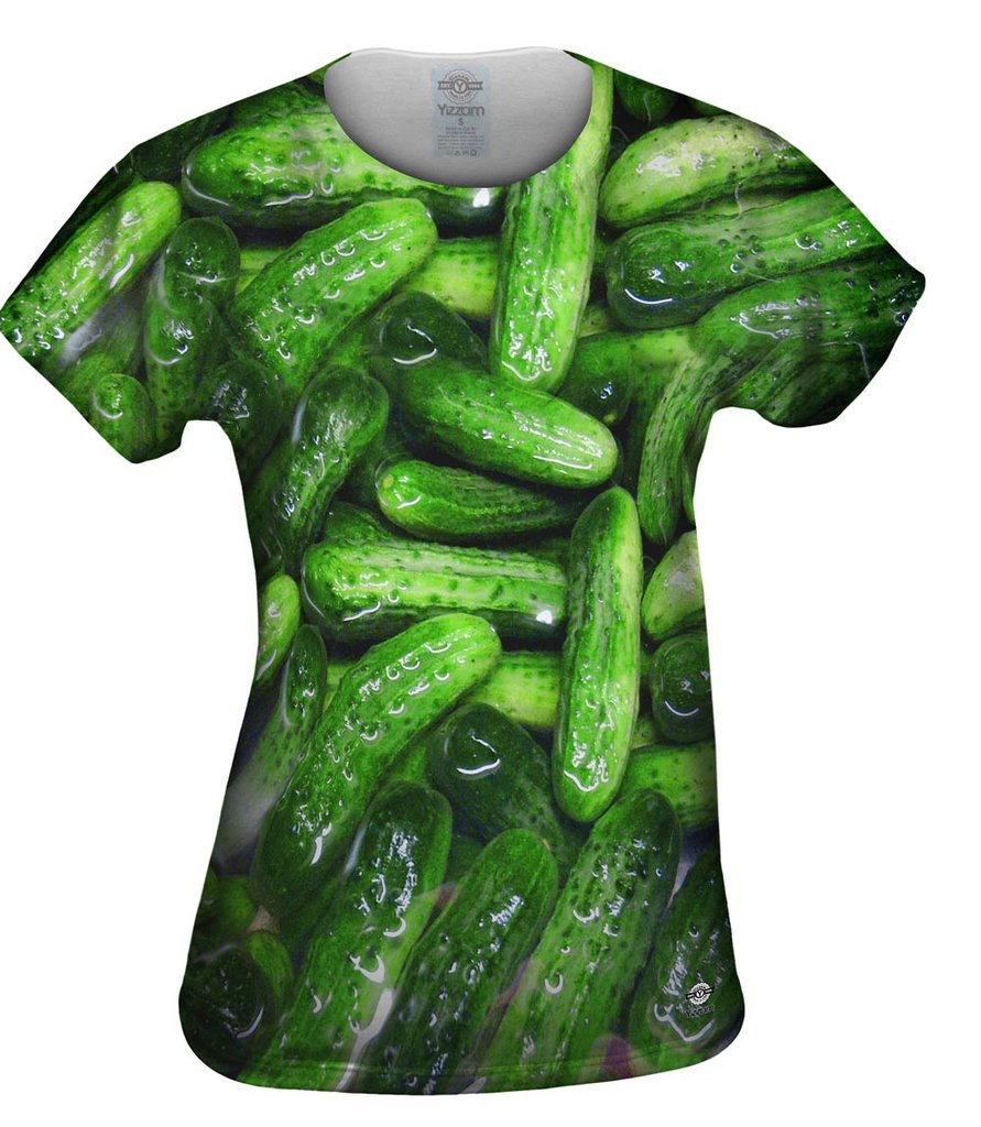 Kosher Dill Pickles Womens Tshirt
