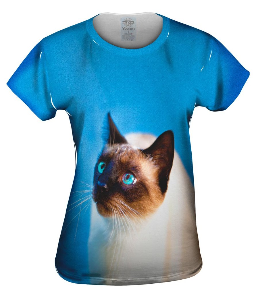 Gorgeous Eyes Siamese Cat 2014 Mens Tshirt