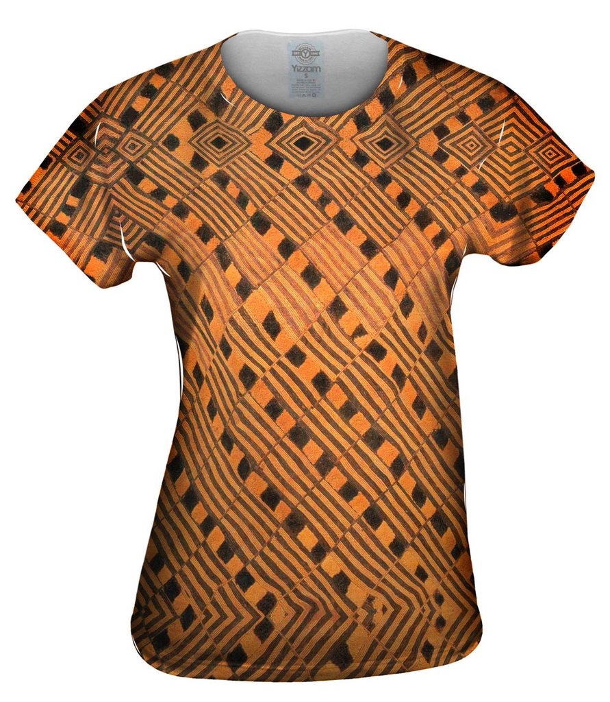 African_Tribal_Rain_Cloth_Womens Tshirt