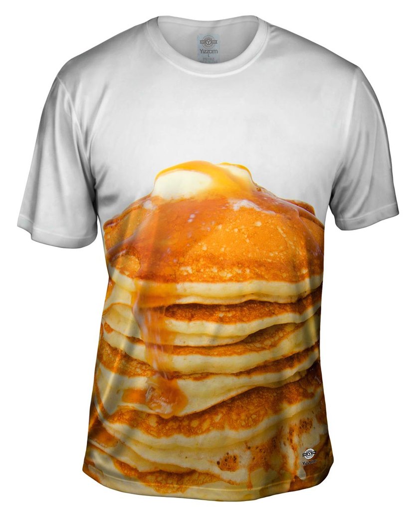 Pancake Stack Mens T-Shirt