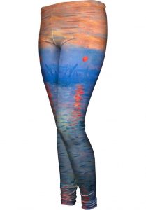 Claude Monet Sunrise Leggings