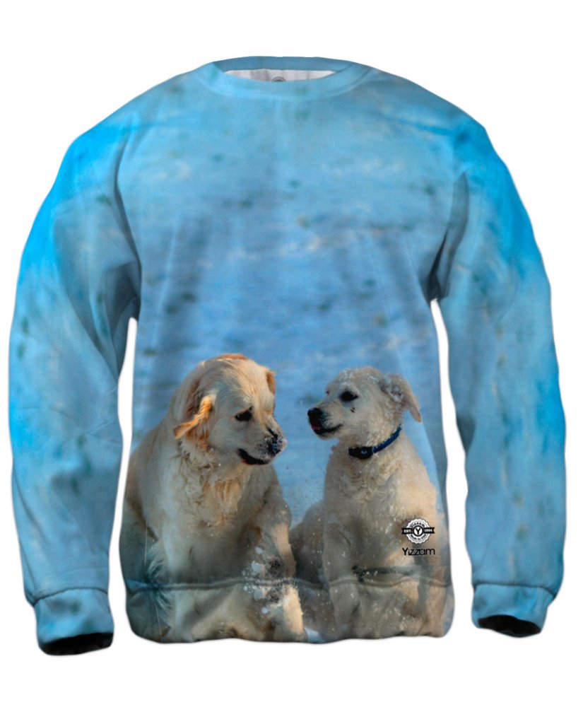 Golden Retriever Pup Mens Sweatshirt