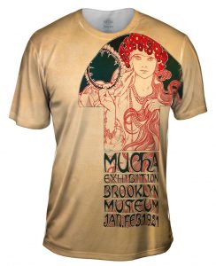 Mucha Poster For The Brooklyn_Exhibition_1921 Mens Tshirt